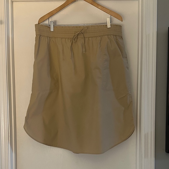 Casual Khaki Women's Skirt - Picture 1 of 11